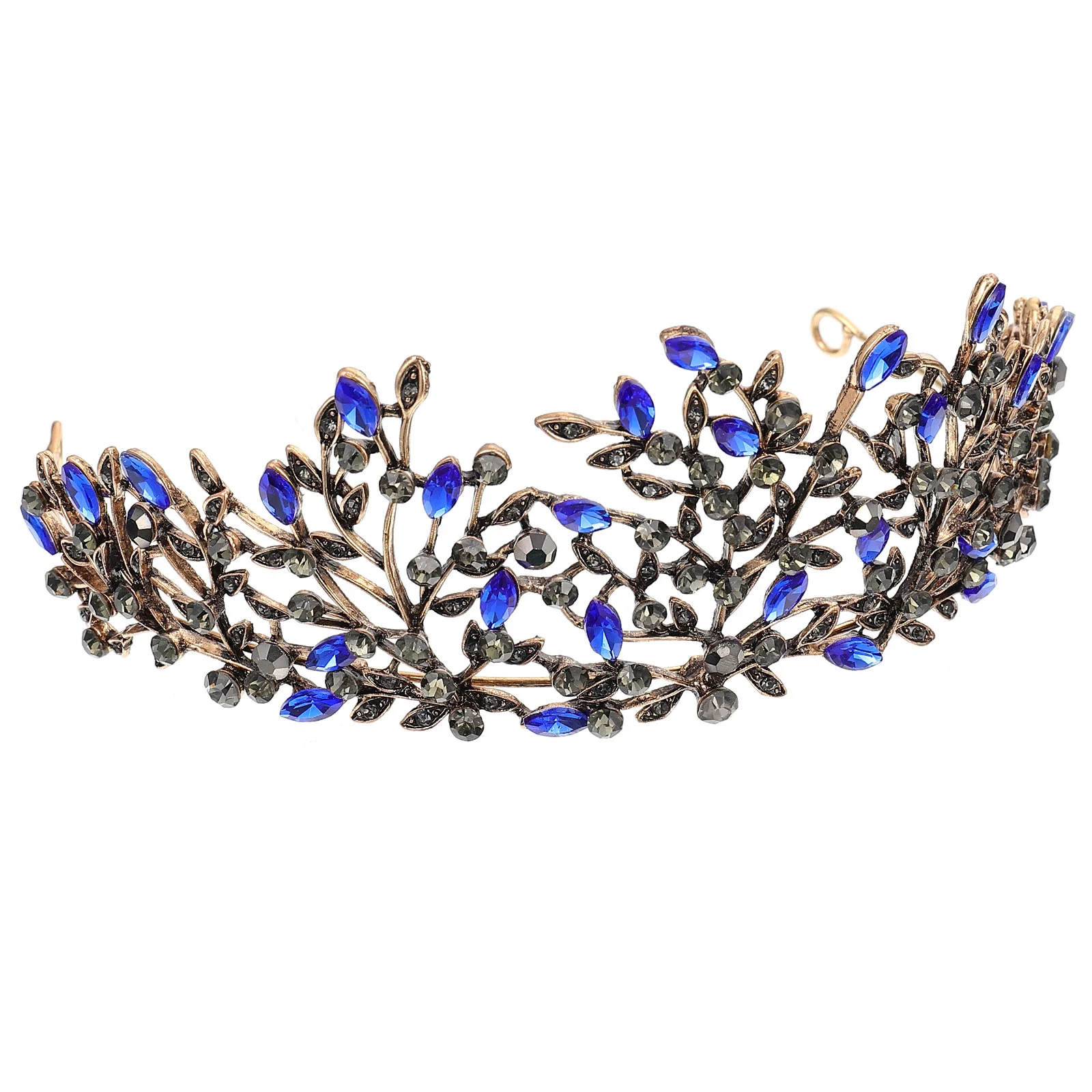 Tiara de noiva, coroa de noiva, delicada, chique, strass, liga, decoração de cabelo para faixa de cabeça