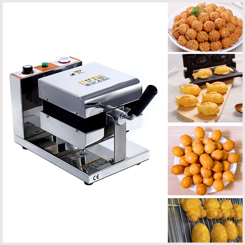 Factory Price taiyaki machine waffle maker korean fish cake making machine cake making machine