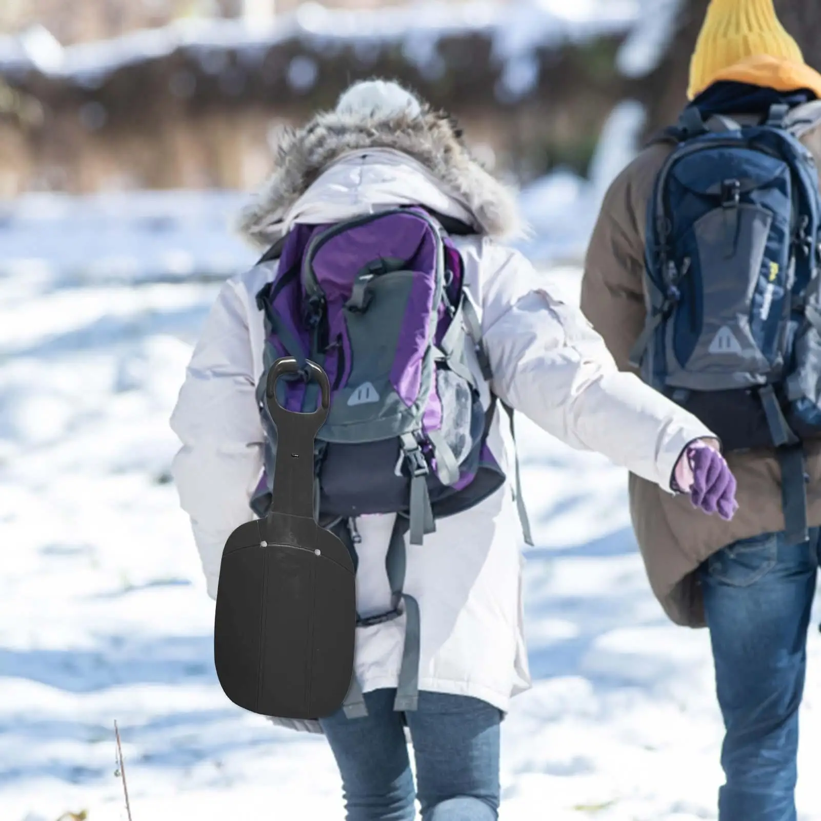 

Outdoor Winter Sports Snow Sled Portable Foldable Snowboards Skiing Board With Handle For Children Sledge Snow Skiing Accessory