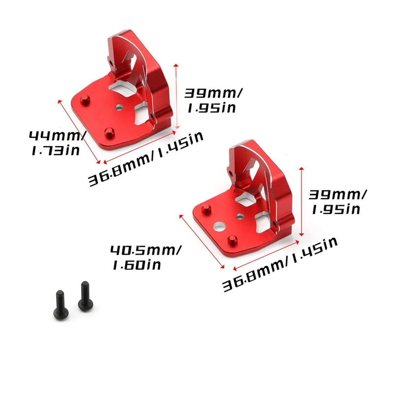 AINY-For TRAXXAS X-MAXX XRT 7760-GRN Metal Motor Fixed Seat Motor Mounting Bracket RC Car Upgrades Parts