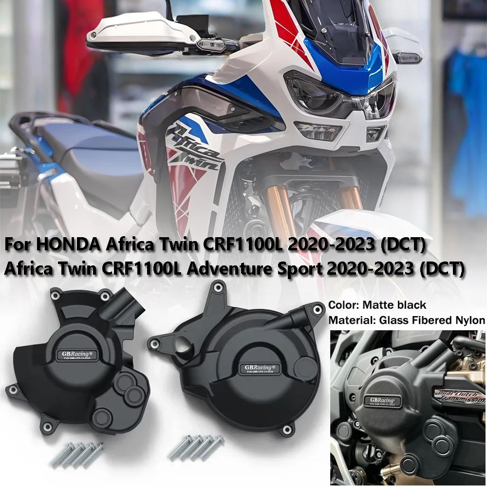 

For Honda Africa Twin CRF1100L / Adventure Sport (DCT) 2020-2023 GBRacin﻿Engine Protection Cover Accessories and modifications
