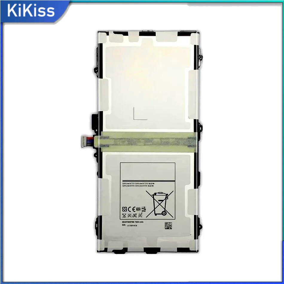 

Для Samsung Galaxy Tab S 10,5 T800 T801 T805 Аккумулятор для планшета EB-BT800FBE 7900 мАч Хорошая низкотемпературная производительность