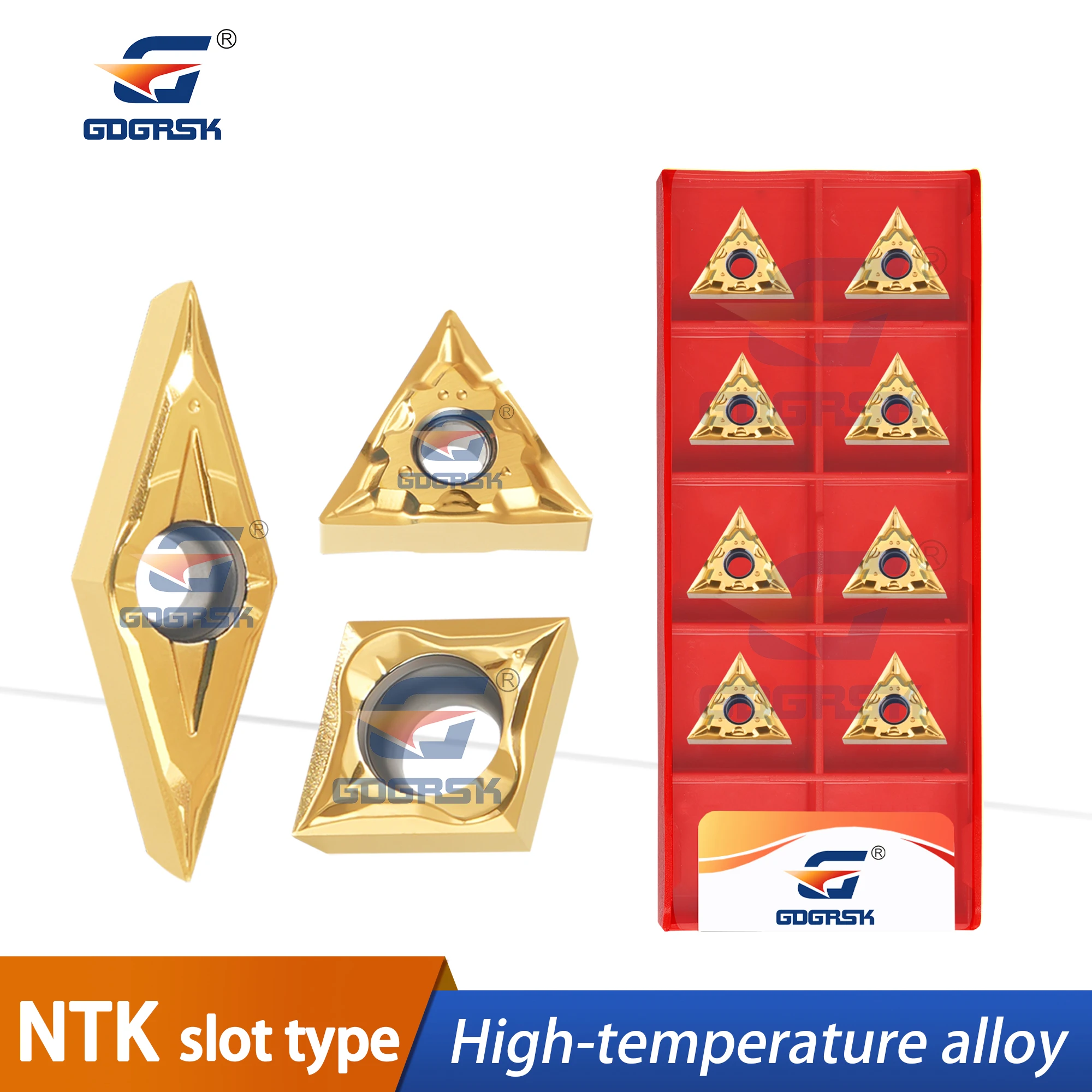 

Лезвия токарных станков с ЧПУ VBGT110301-YL VCGT160402-YL CCGT060201-YL DCGT070201-YL TNGG160401-UL GD9068 Токарные инструменты для резки внешних кругов