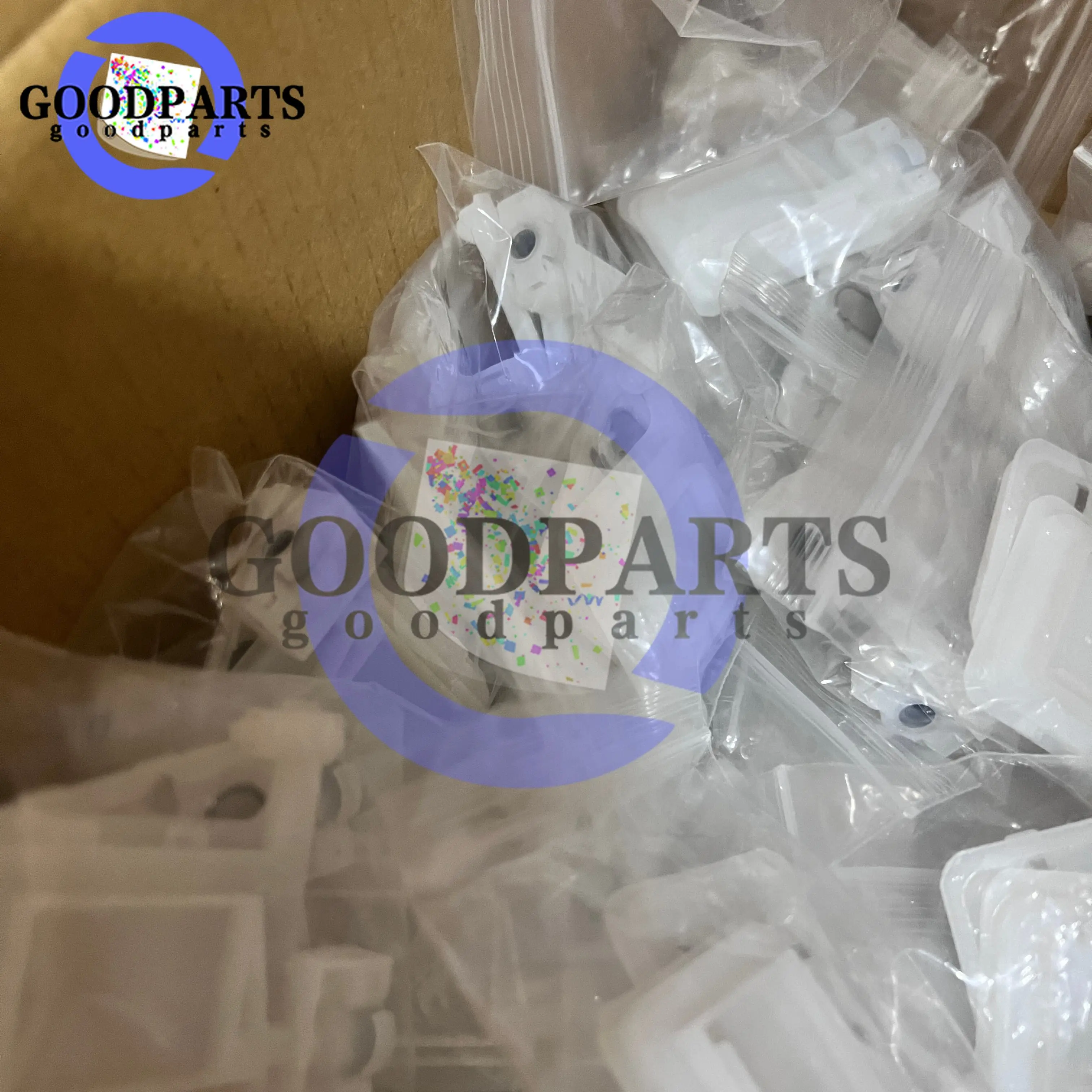 10pcs Transparent DX5 xp600 big ink damper compatible for EPSON DX5 XP600 4720 I1600 printhead I3200 damper filter with nut