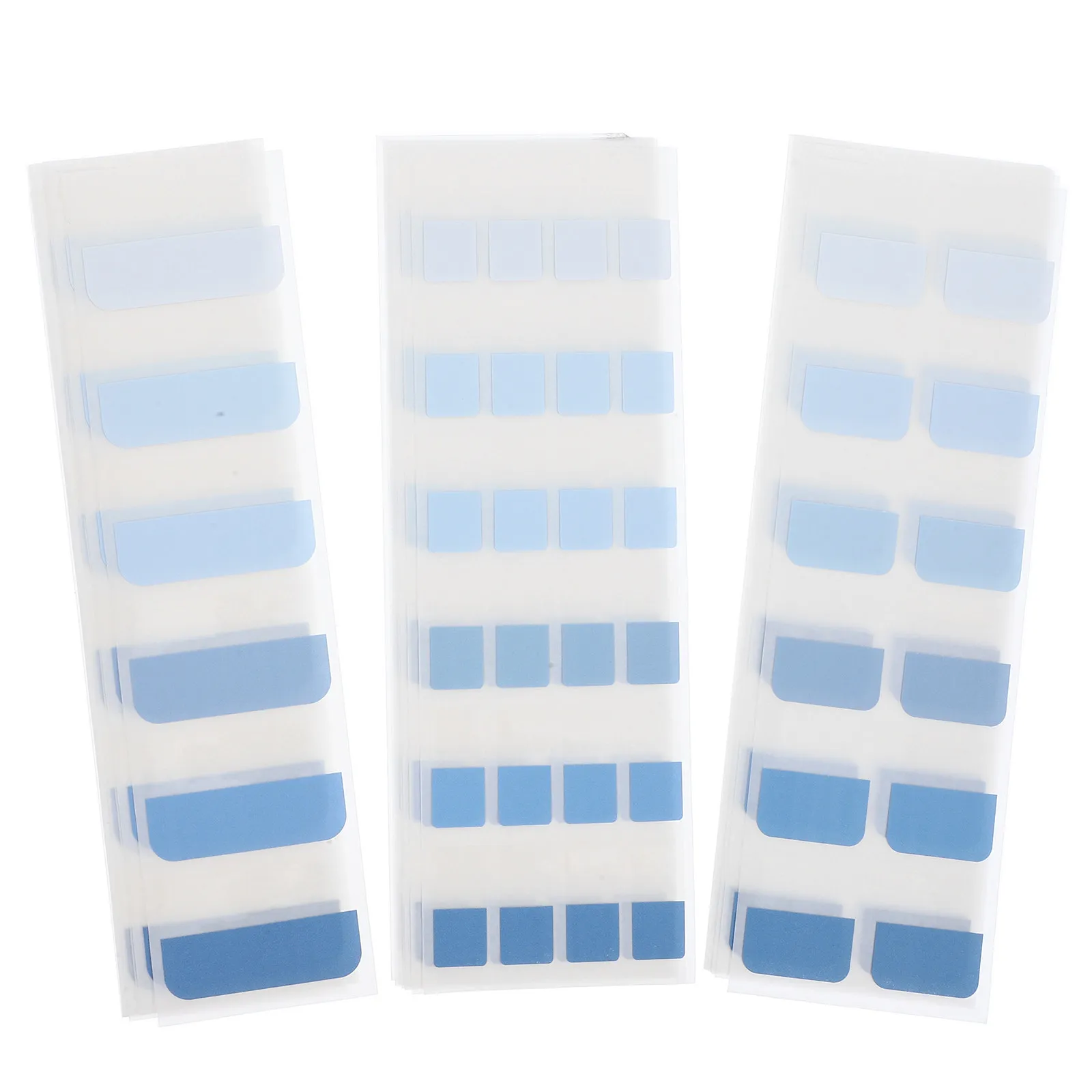 

Набор из 3 упаковок ярких клейких закладок с прочной фиксацией и быстрым снятием – закладки-стикеры для книг, календарей, папок, заметок и индексации