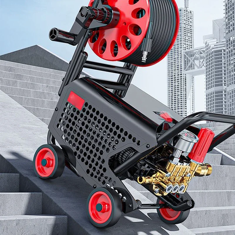 

Мойка высокого давления, водонепроницаемая автомойка, водяной пистолет, генератор пены с манометром и клапаном регулирования давления 220 В