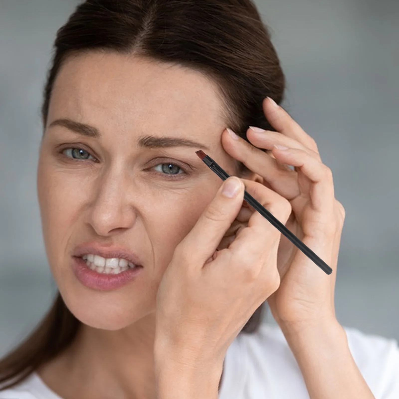 1 ensemble 1 ensemble Kit de teinture brun foncé longue durée imperméable bricolage sourcils savon outil de teinture des sourcils naturel défini sourcils beauté maquillage