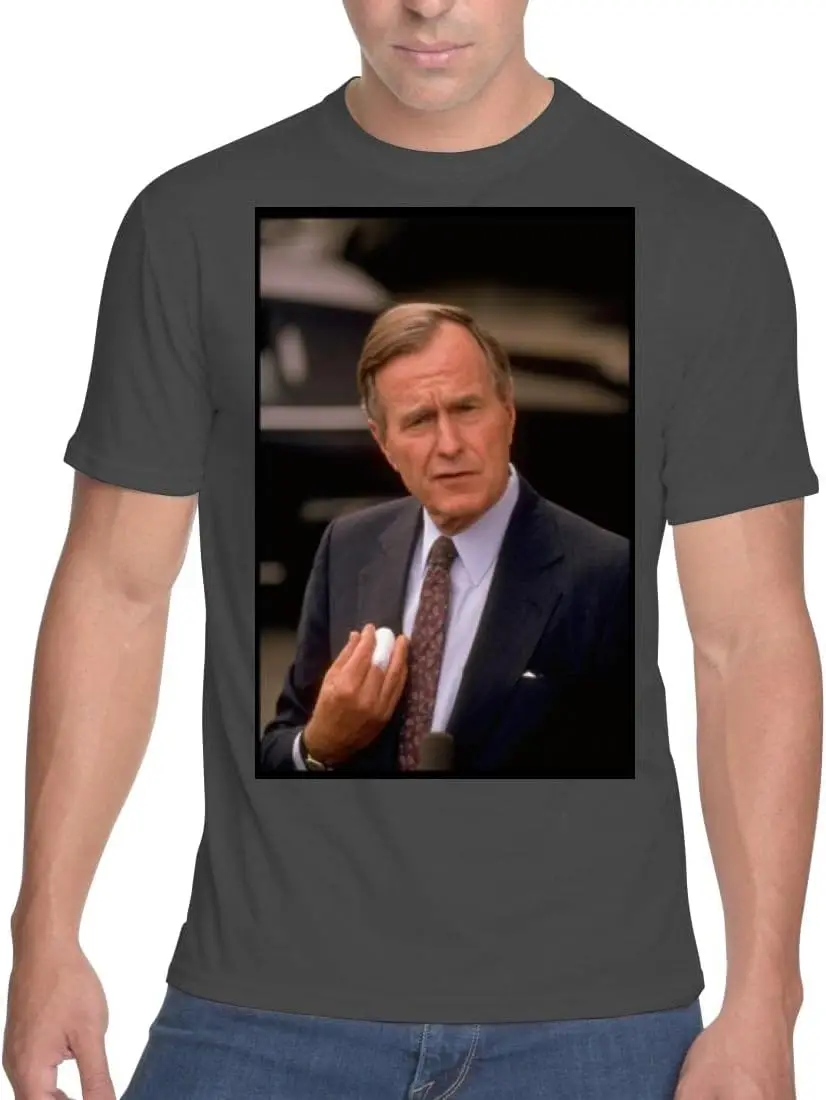 George Herbert Walker Bush - Men's Soft & Comfortable T-Shirt PDI #PIDP530192