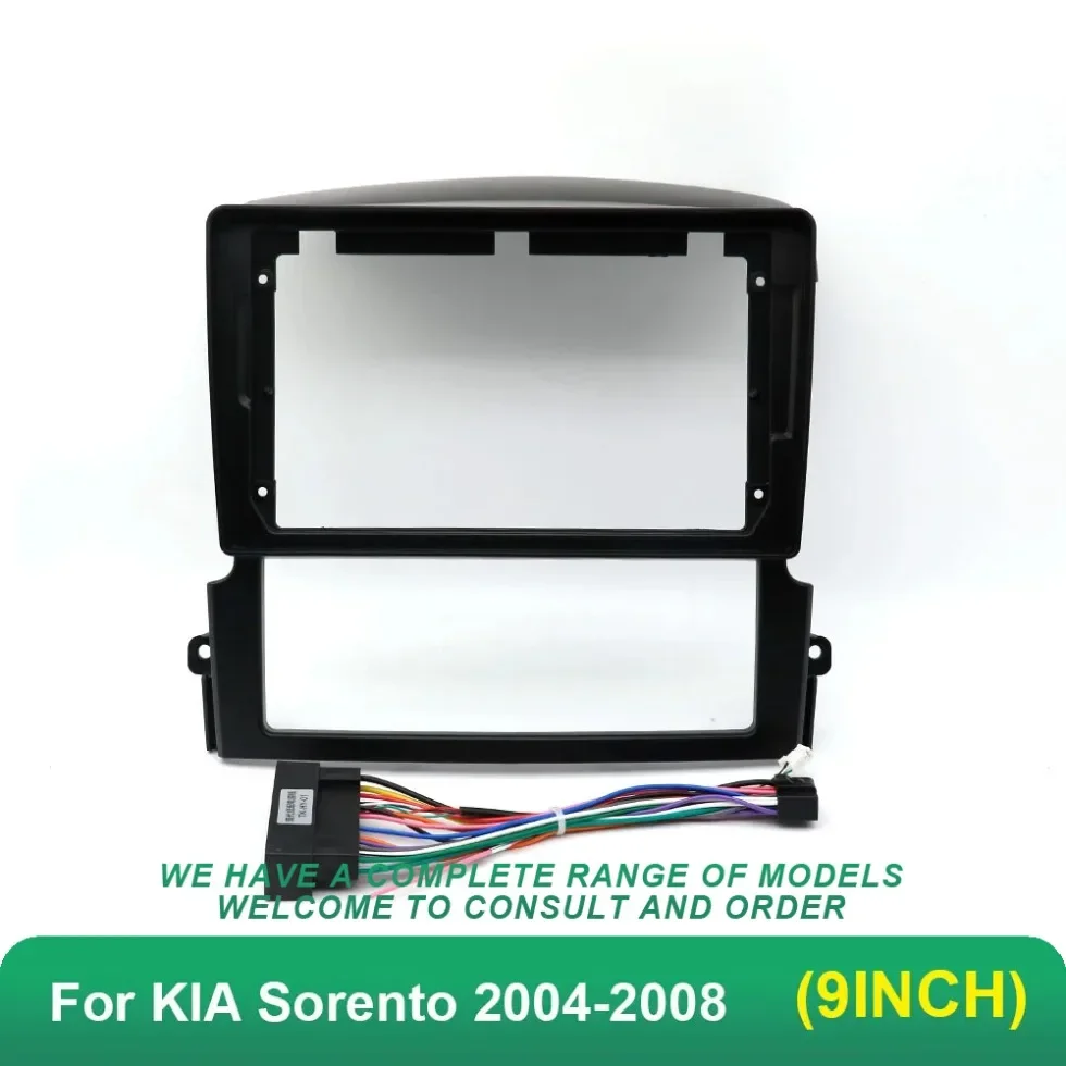 

9INCH Car Audio Fascia Frame for 2006-2009 KIA SORENTO Radio Android GPS MP5 Player 2Din Head Unit Panel Dash Installation
