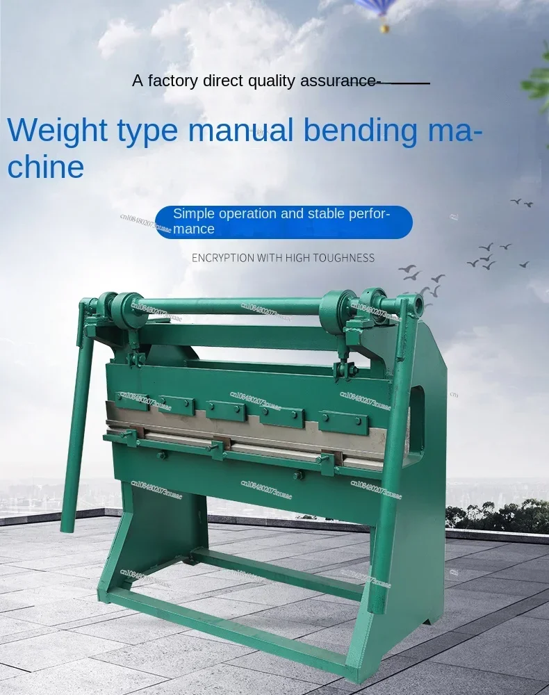 High-precision Desktop Pneumatic Steel Plate Bending Machine, Stainless Steel Manual Bending Machine