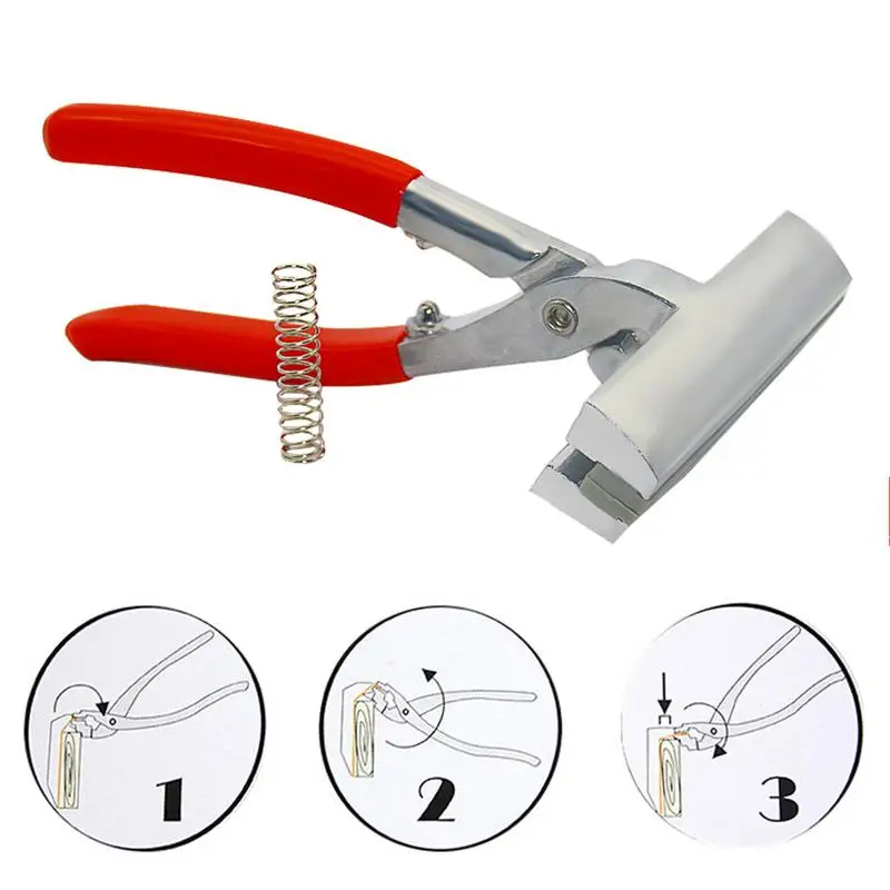 Art Paint Tool 12CM Width Alloy Canvas Stretching Spring Handle Wide Picture Framing Stretcher Pliers Red Shank Oil Painting