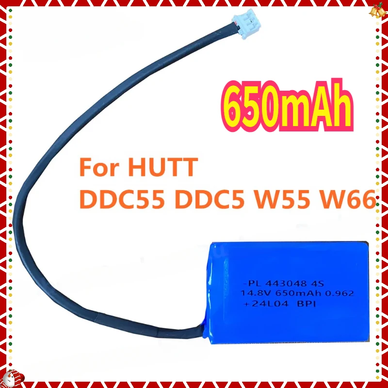 

For HUTT DDC55 DDC5 W55 W66 Window Cleaning Robot Glass Washing Vacuum Cleaner Water Spray Electric Windows Washer Parts Battery