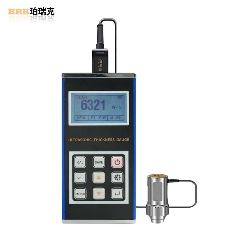 UCT-180B High precision ultrasonic thickness gaugefor steel cast iron Tester Battery Operated Width Meter for Equipment Testing