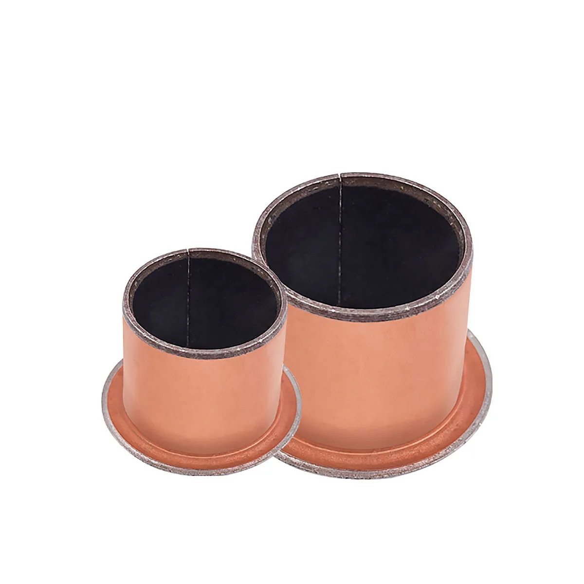 

5Pcs SF-1 Flanged Oil-Free Self-Lubricating Bearings Copper Sleeves ID 16mm OD 18mm Height 10/12/15/18/20/25/30mm Wear Resistant