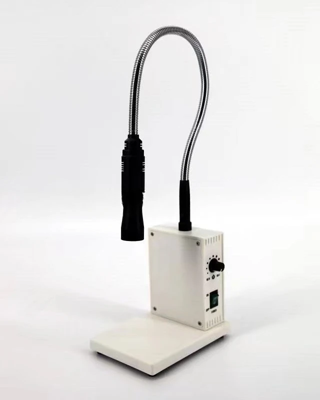 A single 10W LED adjustable light source can be paired with a power bank, microscope, LED machine side light, and universal lamp