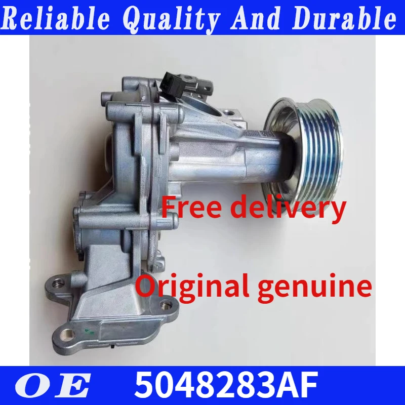 

Original genuine New Engine Water Pump fsdsdor 2018-2022 ForJeep Wrangler 2.0L, New Pump 5048283AF