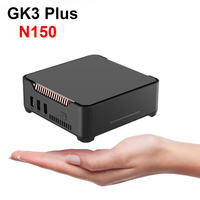 SZBOX GK3 Plus N150 MINI PC Windows 11 Pro Mini PC DDR4 16GB 512GB SSD WIFI5 BT 4.2 1000M LAN 4K HD VGA MINI PC Gamer Computer