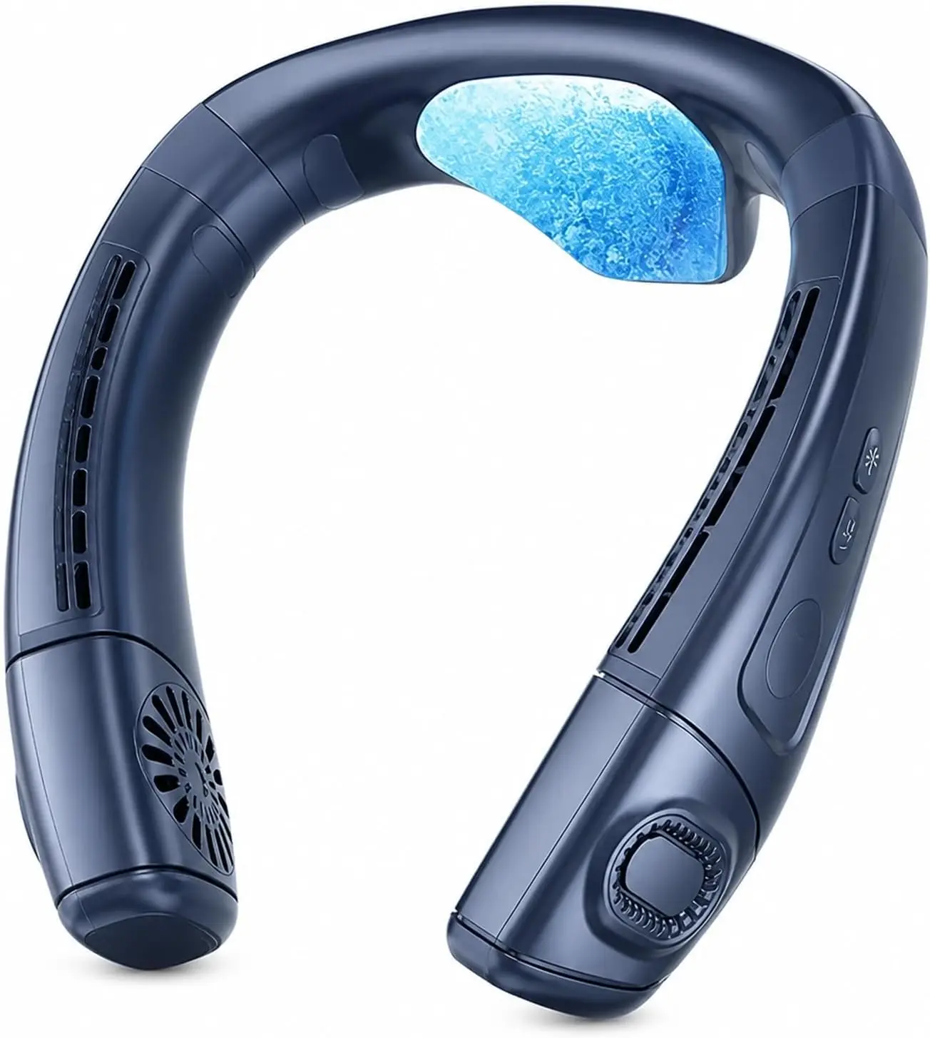 Neck Fan, Neck-mounted Air Conditioner Portable 6000mAh | Blue