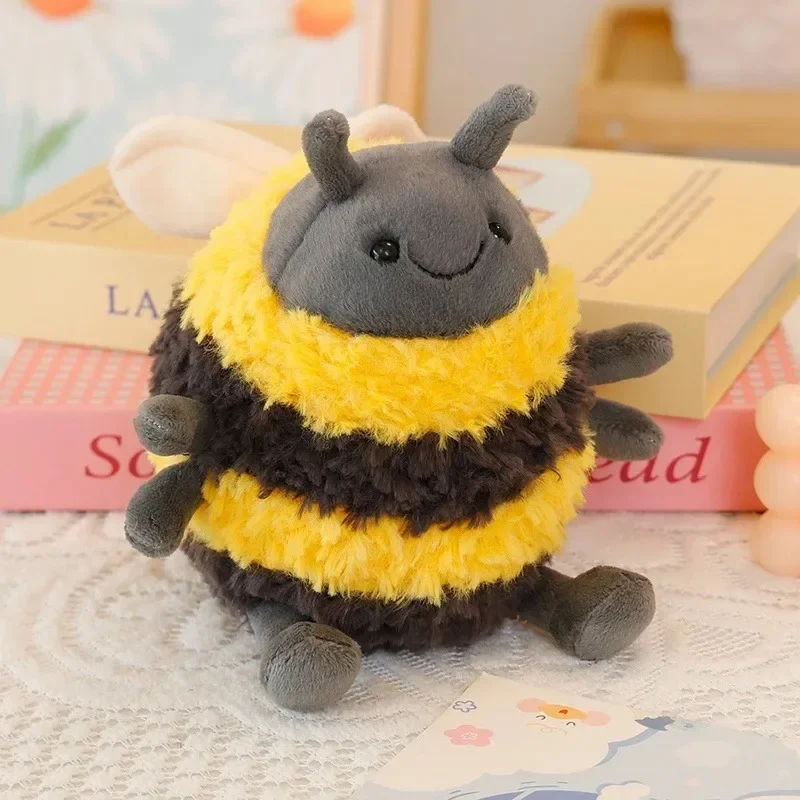 S20cm/30cm peluche súper suave Albi abeja y abeja oso Adorable lindo Animal relleno juguete niños abrazable abeja de miel Teddy regalos perfectos