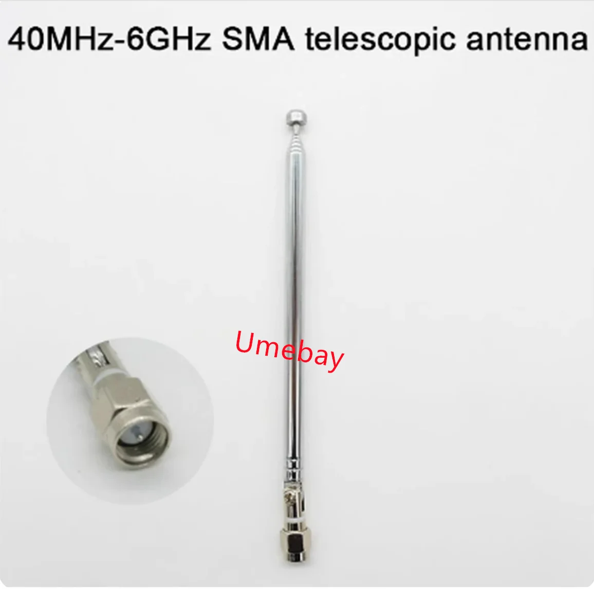 5 Pieces, SMA Rod Antenna LimeSDR HackRF Development Board Suitable for Frequency Range of 40MHz-6GHz