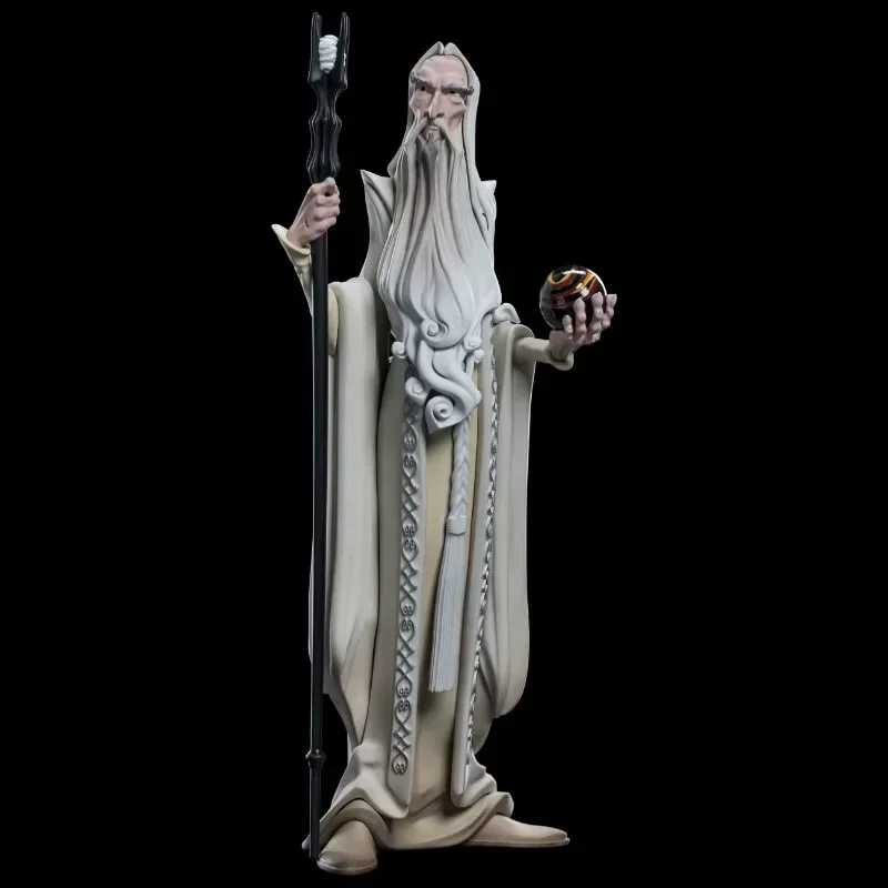 Original The Lord of The Rings Action Figures Saruman Statue Model Decorative Scene Gift Collectible Toy