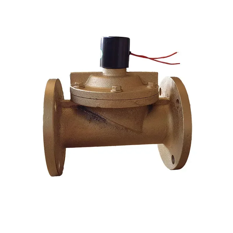 

Pilot operated DF solenoid valve Water flange solenoid valve Ball mill cast iron pilot operated solenoid valve