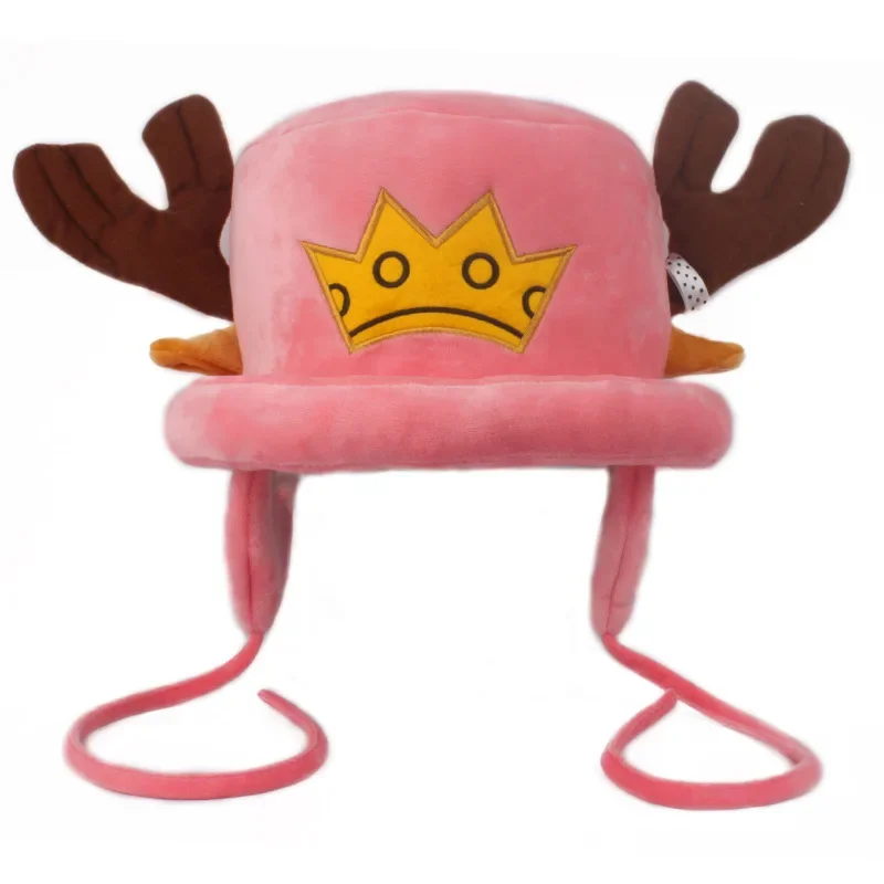 Anime Kawaii Plush Toys Cosplay Tony Chopper Cotton Hat Warm Winter Cap For Costume  Adult Unisex Accessories Gifts