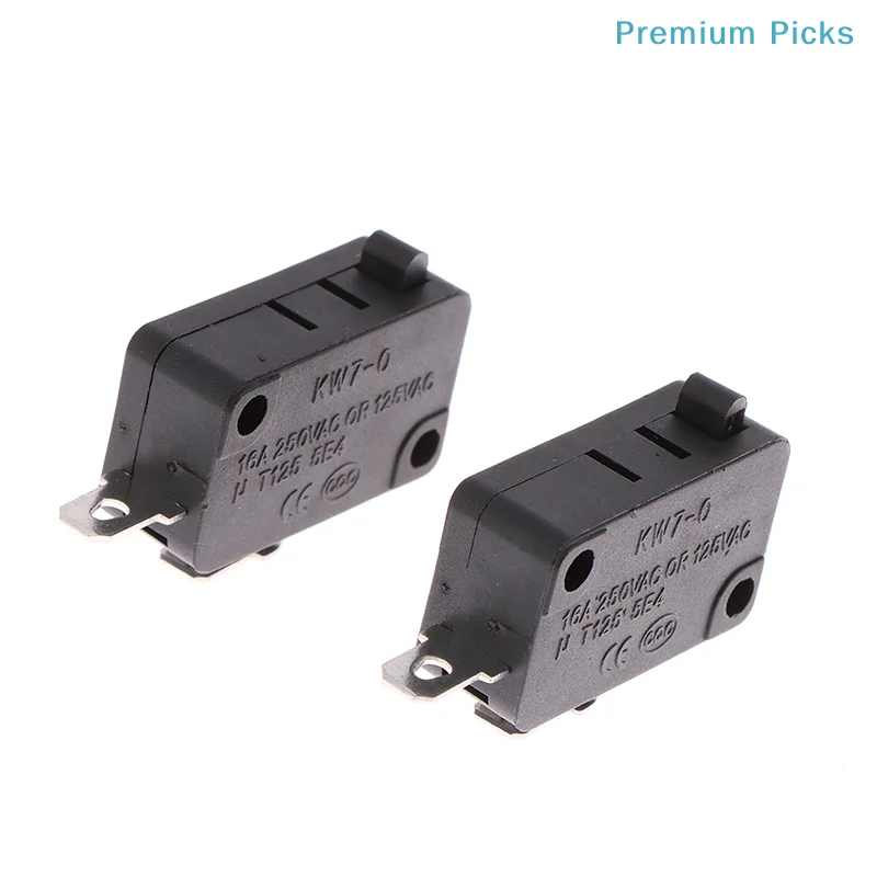 portable2PCS Automatic Reset Micro Limit Switch Replacement KW7-0-A AC125V/250V 16A Silver Contact Water Heater Limiter