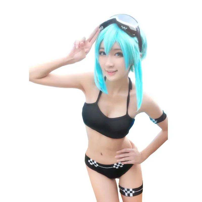 

2025 Sword Art Online 2 Asada Shino Carnival Cosplay Costume Swimming Suit