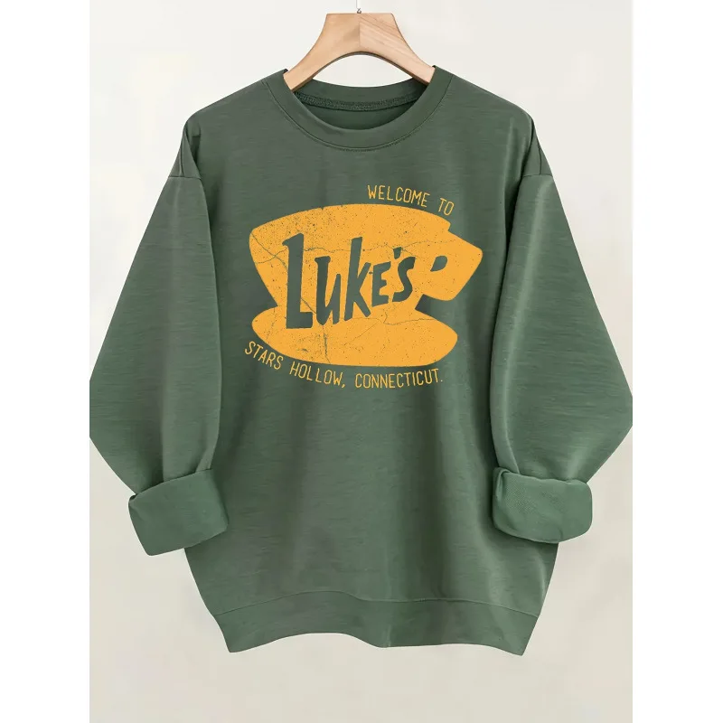 

Женская флисовая толстовка с буквенным принтом, мягкая и уютная, унисекс, весенняя мода, женская одежда, худи без капюшона