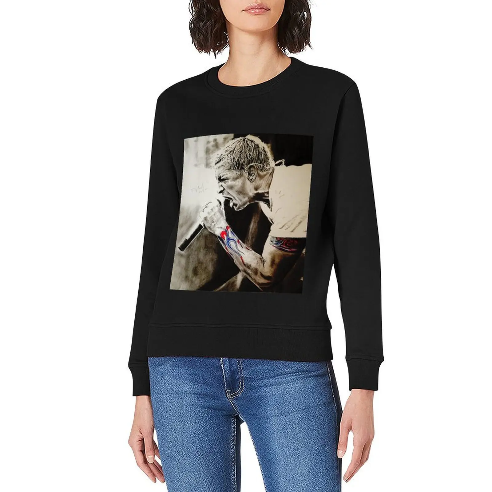 Quand vient mon Tempo تي شيرت كلاسيكي البلوز الرجال ملابس الخريف الخريف أنيمي الملابس الرجال معطف الرجال البلوز #3