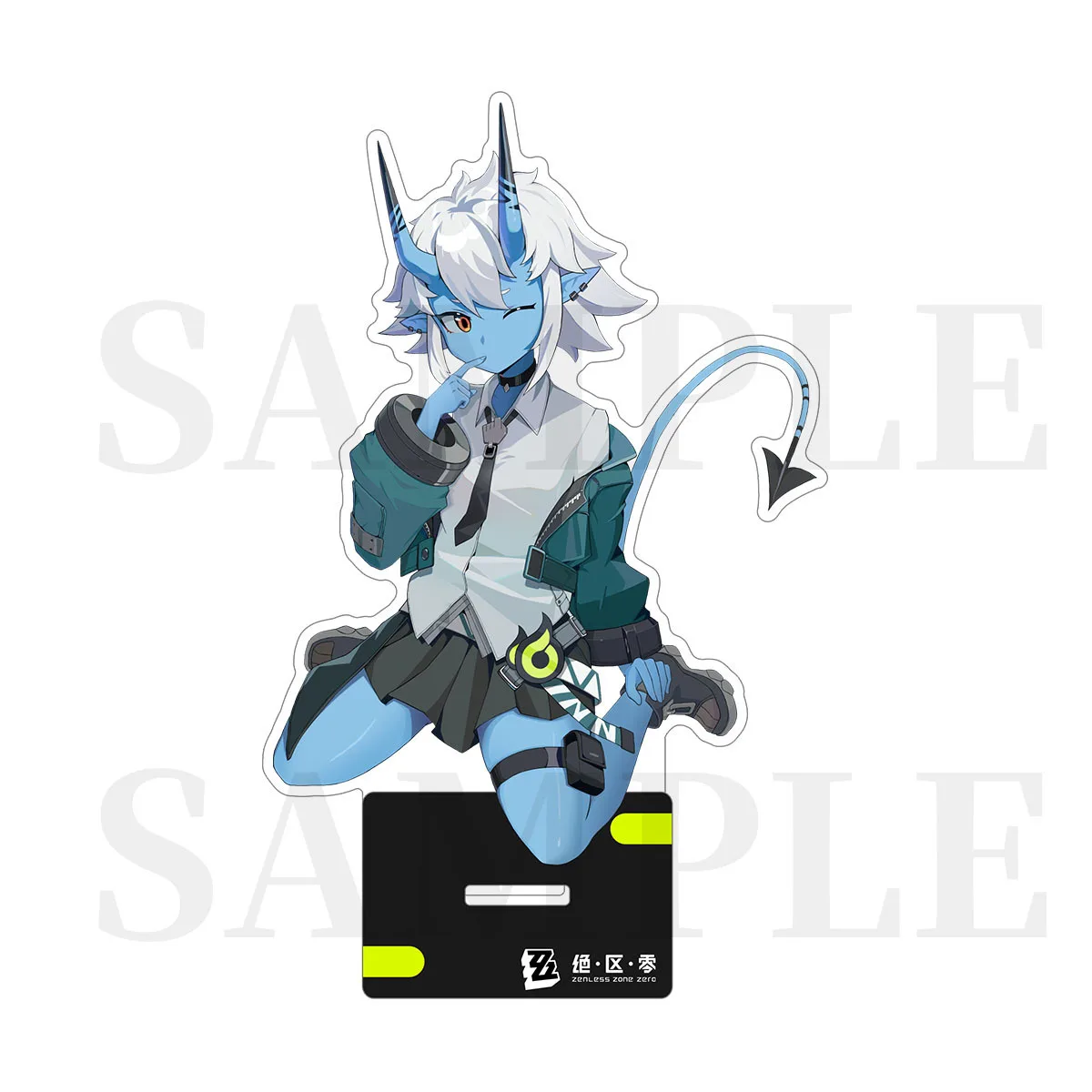 15cm Zenless Zone Zero Figure Stand Model Nekomiya Mana Ellen Joe Hoshimi Miyabi Acrylic Action Plate Desktop Decoration Gift