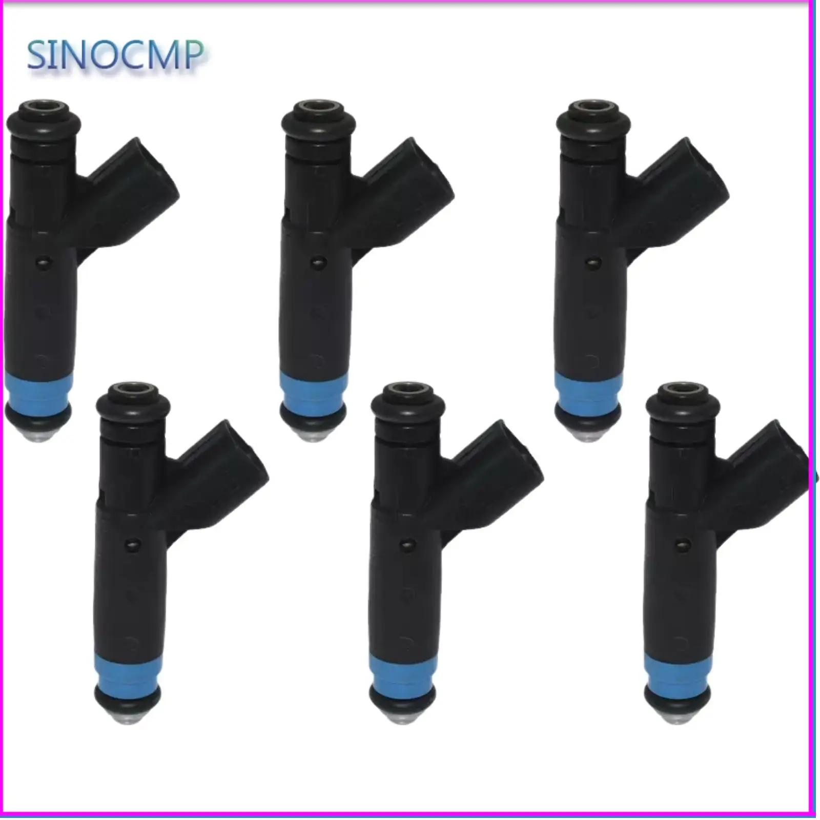 

6PCS Fuel Injectors 1L5E-C4B for 2001-2008 Ford Ranger 2002-2008 Mazda B3000 3.0L V6 Engine Parts Fuel Supply System Injector