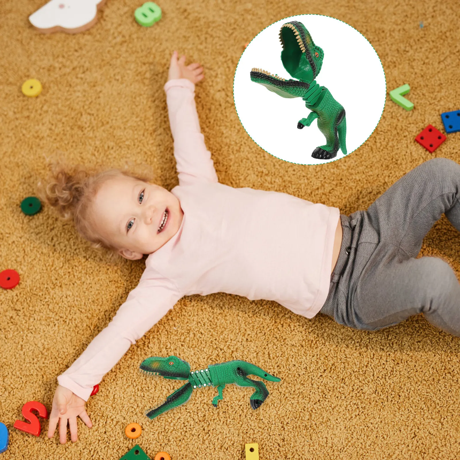 

Телескопический пружинный захват-коготь для детей: креативный подарок в форме животного, идеально подходит для школьных наград, тематических вечеринок и детских мероприятий