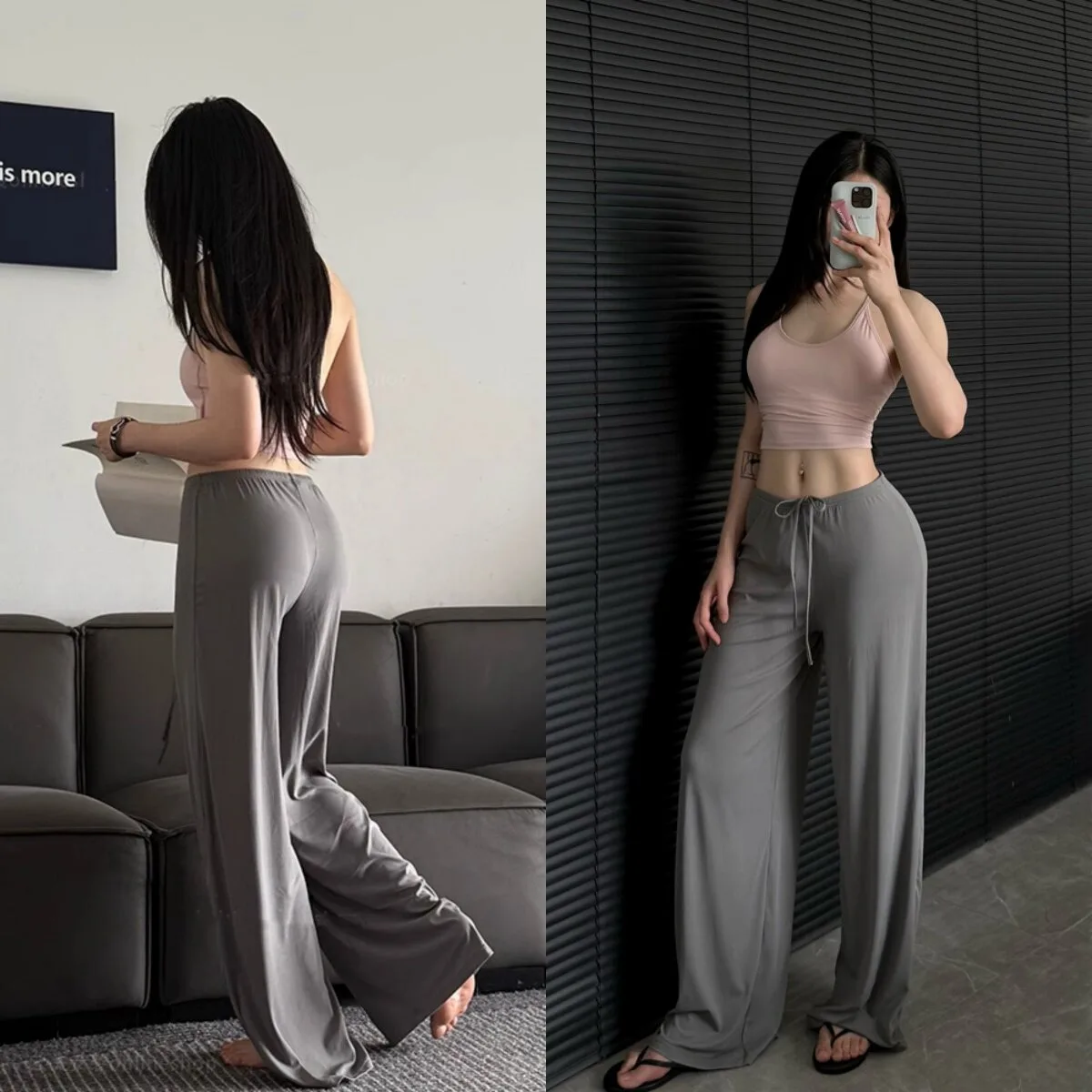 

New yoga pants, quick drying, loose fitting, running, sports, wide leg pants, outdoor training, leisure, fitness pants, unisex