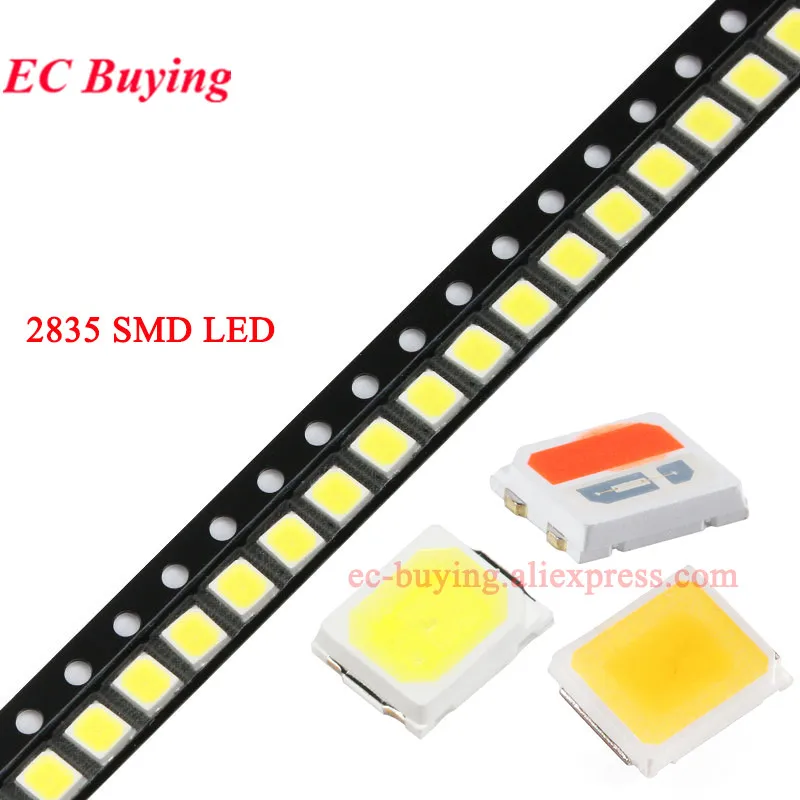 100Pcs 0505/3528/1210/5730/2835 SMD LED Warm White Red Blue Yellow Green Orange Pin Purple RGB High Light Emitting Diode DIY Kit