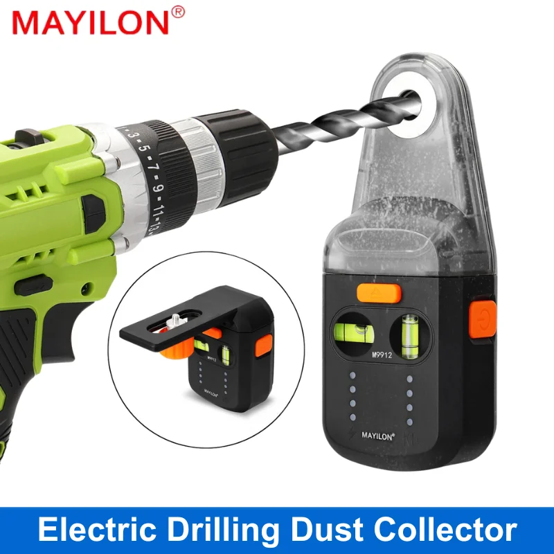 MAYILON M9912 Electric Drilling Dust Collector Laser Level Meter IP54 Anti Water Dust Dust Cleaning Tools