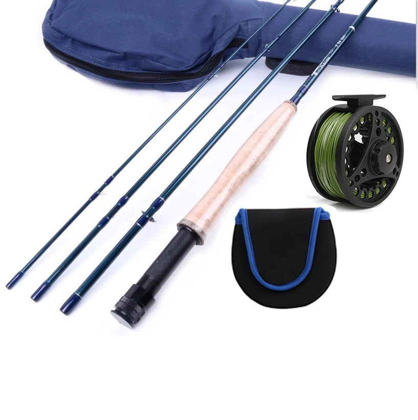 

Complete Fly Fishing Carbon Rod and Reel Combo Kit