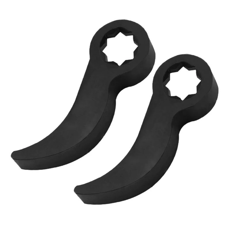 

652F High Performances Carbon Steel Half Dismantling Tool Pry Bar Wrench Adaptors Head Crowbars Adapter Head Tool for Vehicles