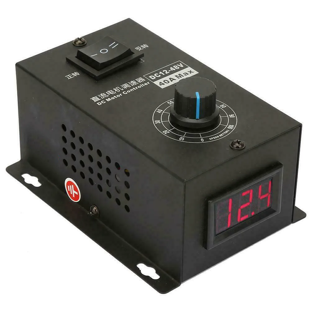 

2V-48V Motor Governor Motor Control Module Electronic Projects Forward Stop Reverse Switch Current 20A Rated Maximum Current 40A