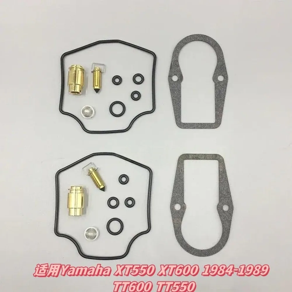 Carburetor Repair Kit for Yamaha XT550 XT600 TT550 TT600 1984-1989 Gasket Set Rebuild Parts