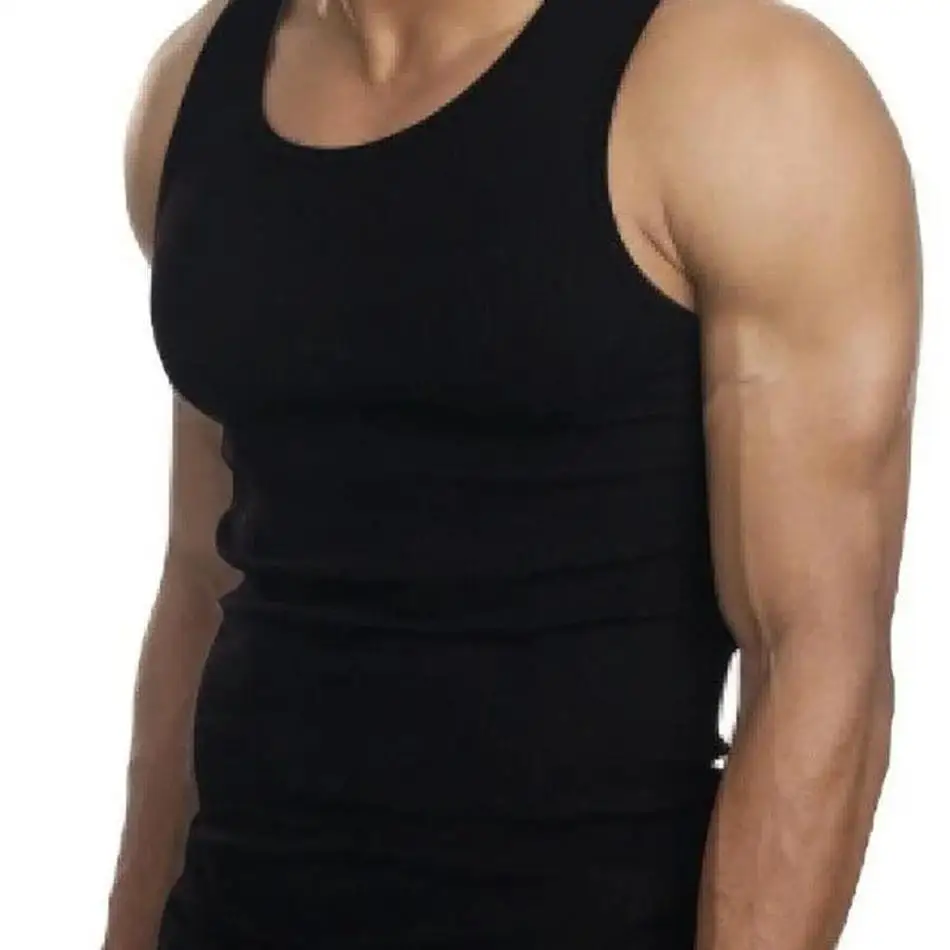 Concise Design 1 Pcs Solid Running Vest Men Sleeveless O-Neck Tank Top Gym Fitness Vest Slimming Summer Compression Tights Tops