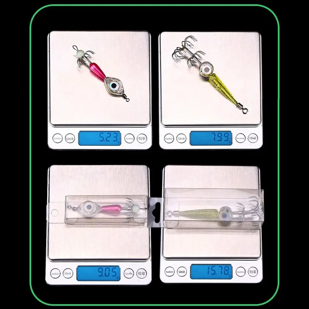 Światło LED do haczyków na kalmary, wodoodporne elektroniczne światło na haczyki, elektroniczna przynęta LED na kalmary, przynęta elektroniczna na kalmary do połowów podwodnych