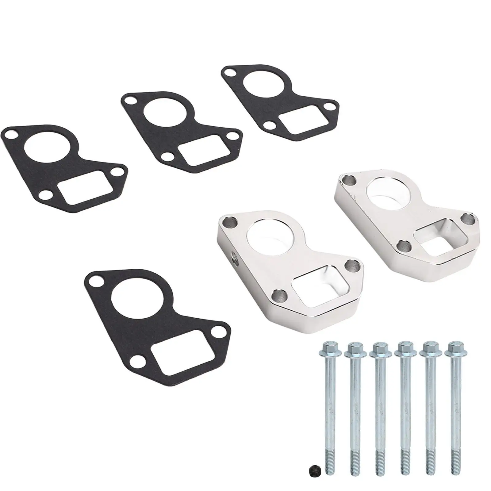 for car Engine Water Pump Spacer Kit 0.7in Thick Aluminum Truck Swap Spacer High Accuracy Anti-Deformation - Aliexpress