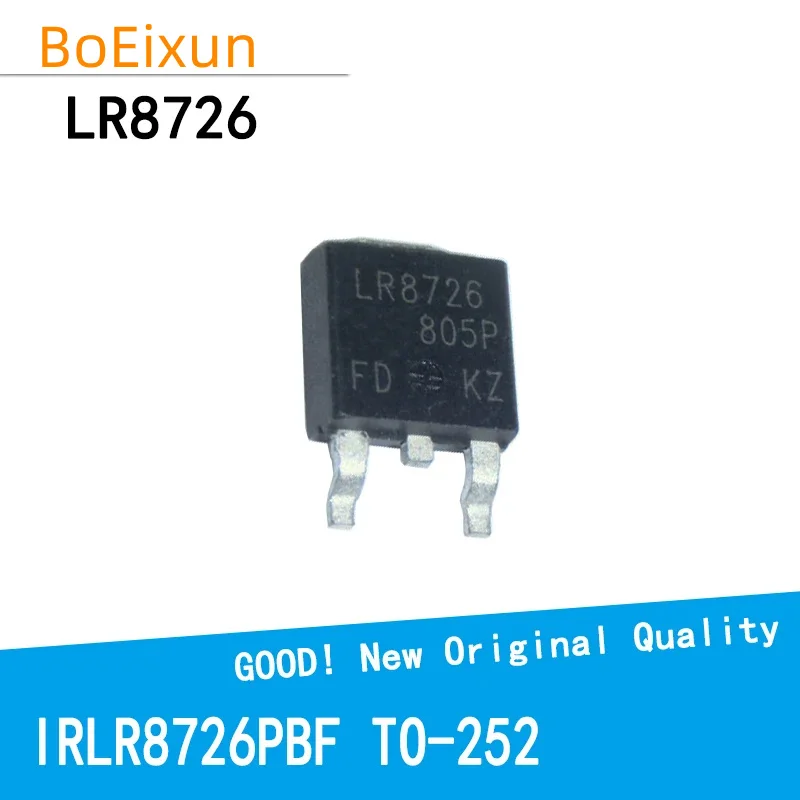 10PCS/LOT IRLR8726 IRLR8726PBF LR8726 IRLR8726TRPBF 30V 86A TO-252 TO252 MOS FET New and Original IC Chipset