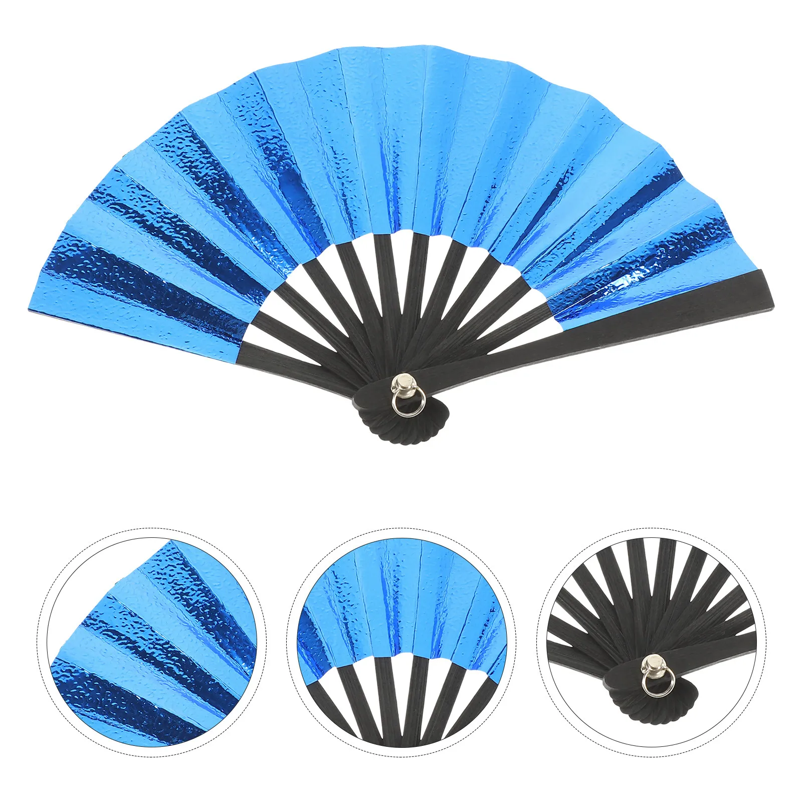 

Mini Folding Paper Fan Bamboo Stable Material DIY Handheld Folding Fan Party Photography Prop Photography Props