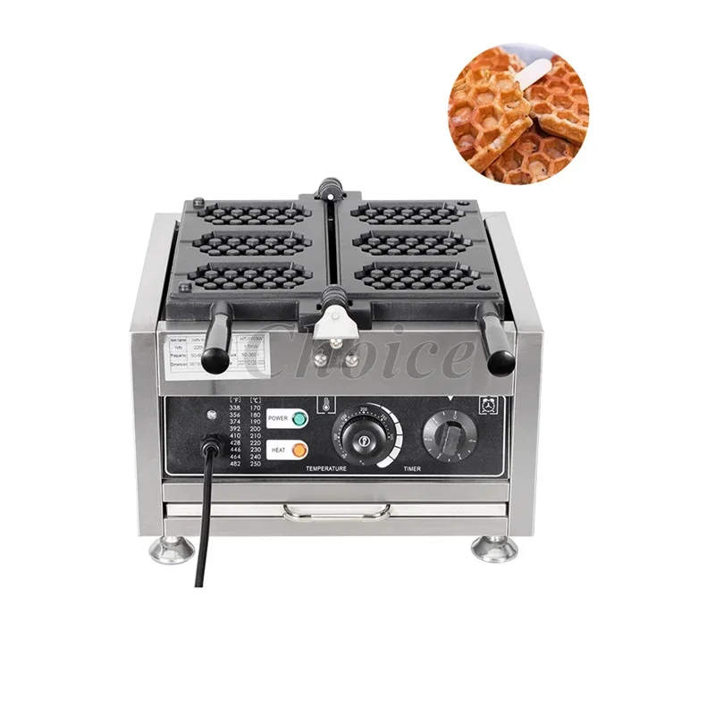 220V 110V Ei Waffel Stick Hersteller kommerzielle Waben form Waffel herstellung Maschine Snack Food Ausrüstung