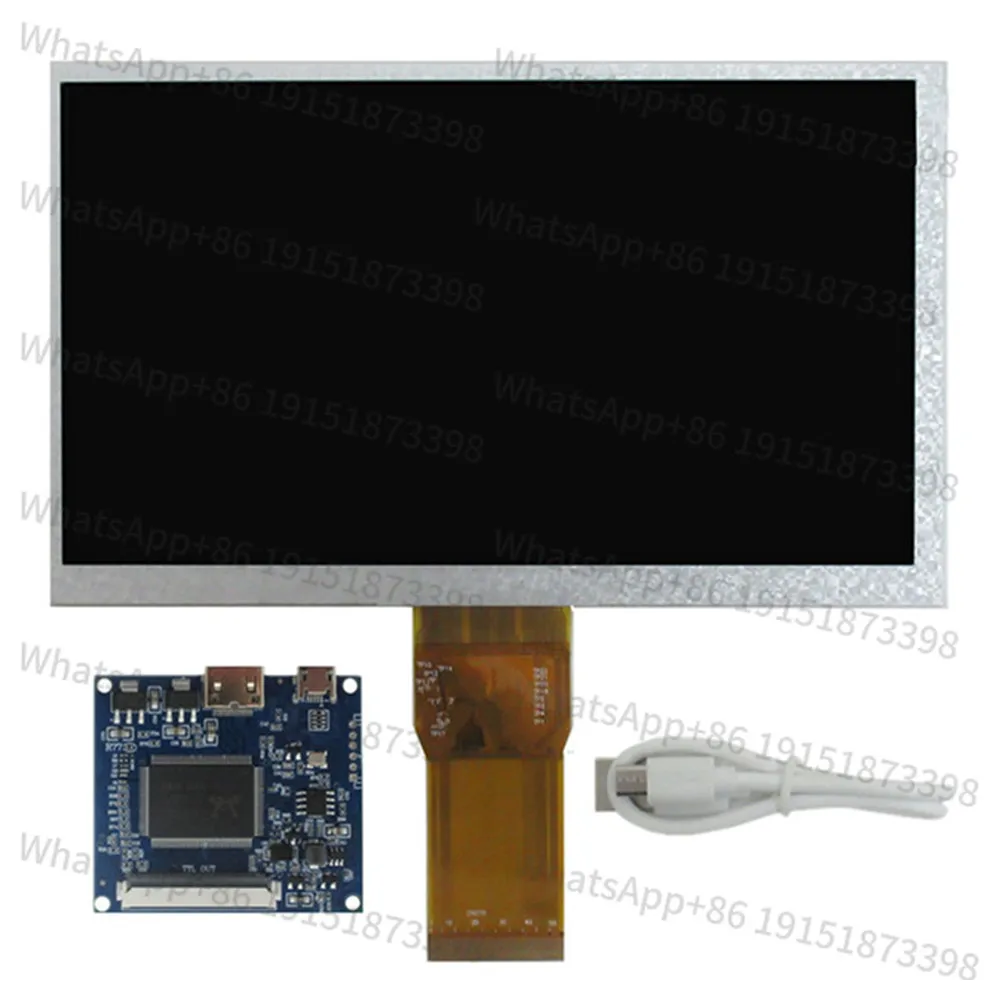 7 zoll 1024*600 Screen Display LCD Monitor Treiber Control Board Mini HDMI-Kompatibel Für PC