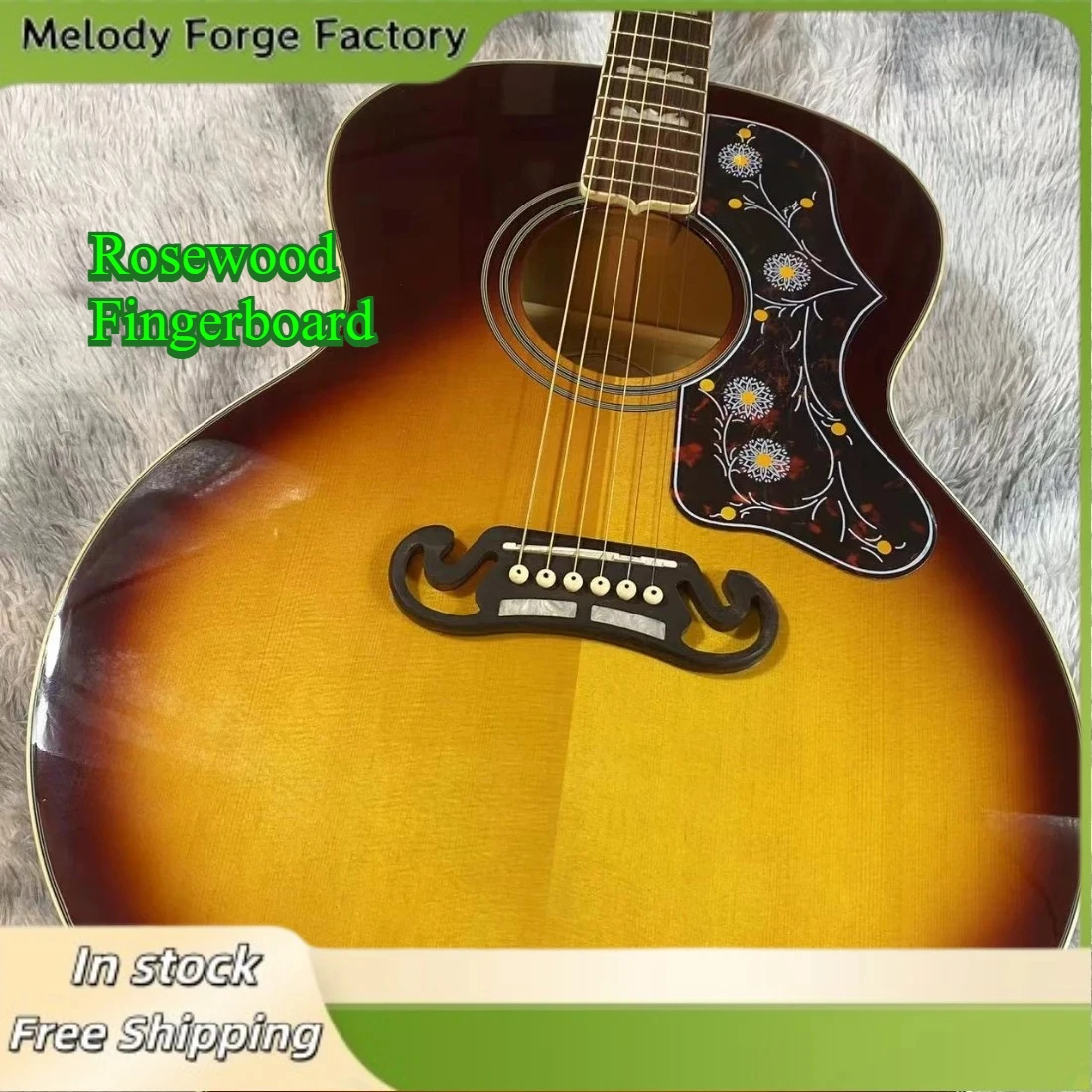 J200 サンセットカラー アコースティックギター スプルー - Dobro Resonator Guitar のレビューと価格