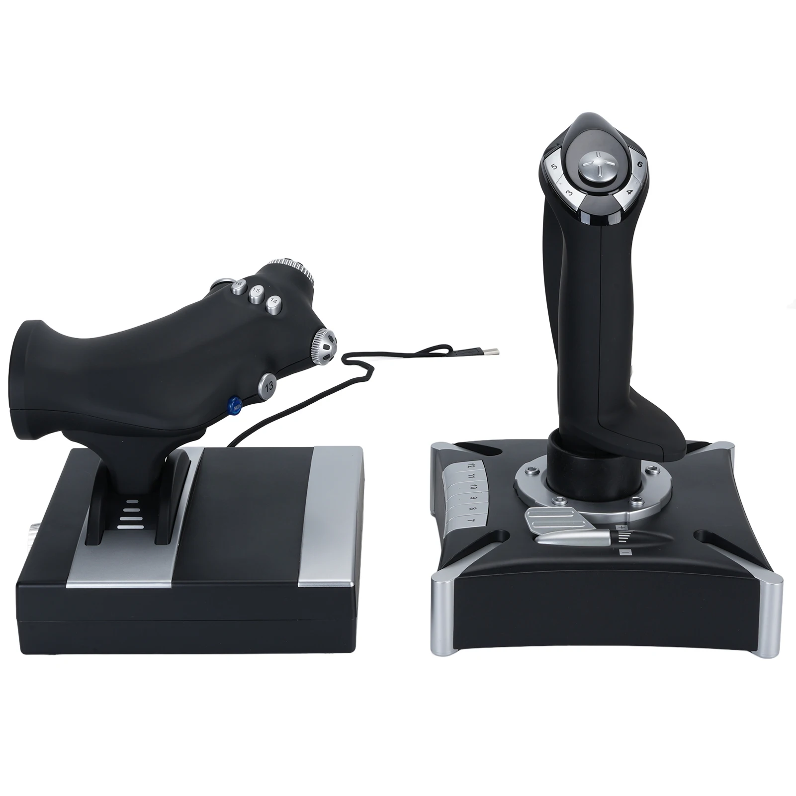 Joystick de simulation de vol avec fonction de vibration, contrôle du simulateur de vol pour la série X S Wins7 8 10 11